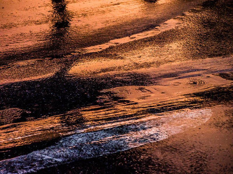 Wet Pavement at Sunset   | © www.martin-liebermann.de